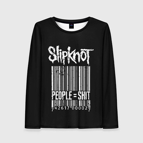 Женский лонгслив Slipknot: People Shit / 3D-принт – фото 1
