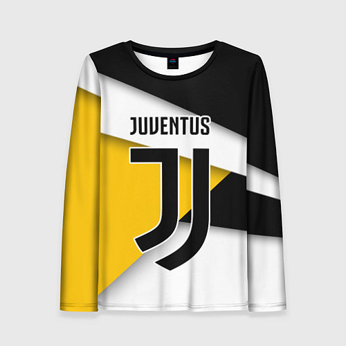 Женский лонгслив FC Juventus / 3D-принт – фото 1