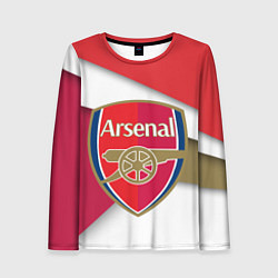 Лонгслив женский FC Arsenal, цвет: 3D-принт