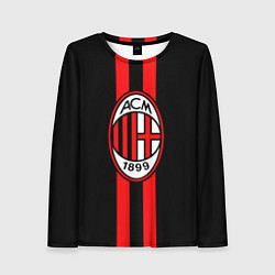 Лонгслив женский AC Milan 1899, цвет: 3D-принт