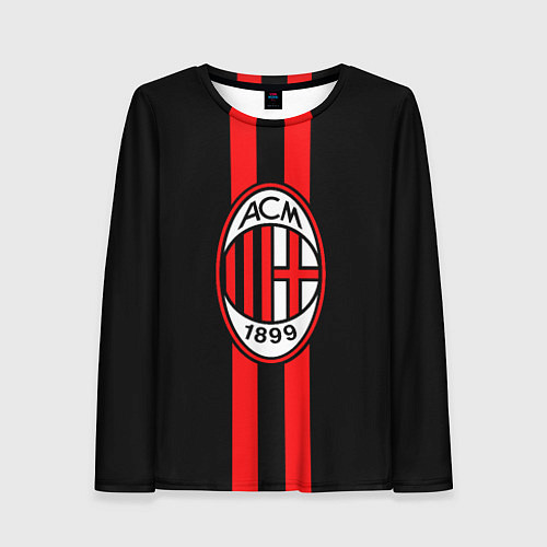 Женский лонгслив AC Milan 1899 / 3D-принт – фото 1