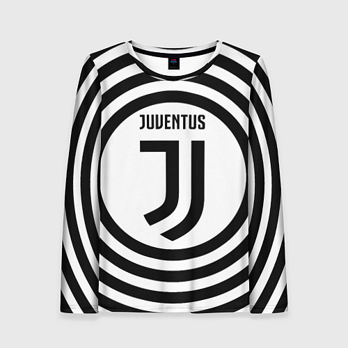 Женский лонгслив FC Juventus Round / 3D-принт – фото 1
