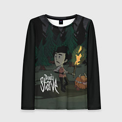 Женский лонгслив Don't Starve: Night Forrest