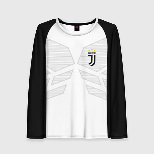 Женский лонгслив JUVENTUS SPORT / 3D-принт – фото 1