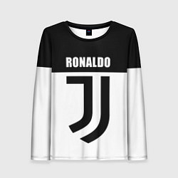 Женский лонгслив Ronaldo Juve