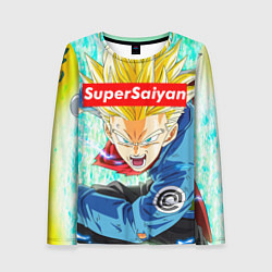 Женский лонгслив DBZ: Super Saiyan