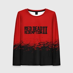 Лонгслив женский Red Dead Redemption II, цвет: 3D-принт