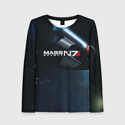 Лонгслив женский Mass Effect N7, цвет: 3D-принт