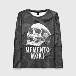 Лонгслив женский Memento Mori, цвет: 3D-принт