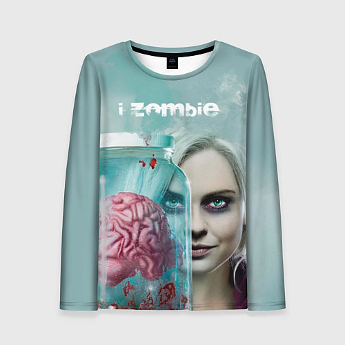 Женский лонгслив I-ZOMBIE large / 3D-принт – фото 1