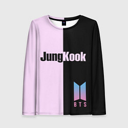 Лонгслив женский BTS Jung Kook, цвет: 3D-принт