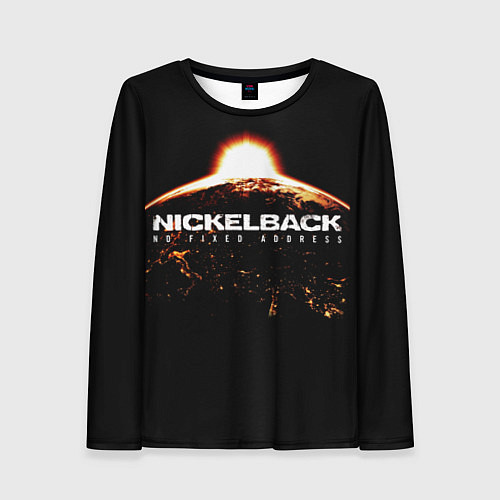 Женский лонгслив Nickelback: No Fixed Addres / 3D-принт – фото 1
