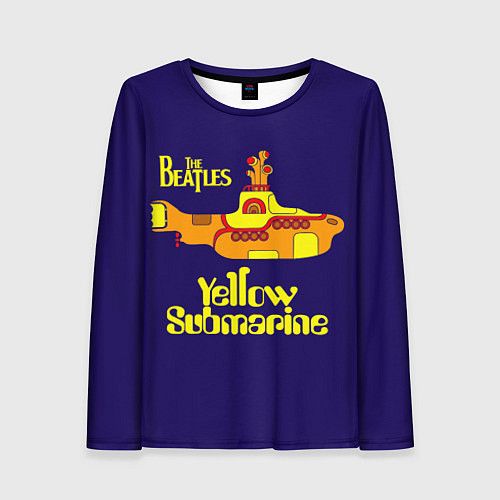 Женский лонгслив The Beatles: Yellow Submarine / 3D-принт – фото 1