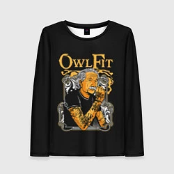 Женский лонгслив Owl Fit