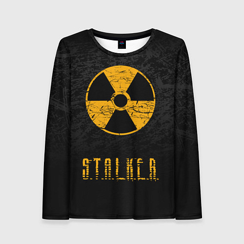 Женский лонгслив STALKER: Radioactive / 3D-принт – фото 1