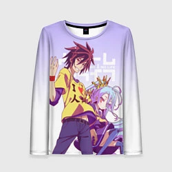 Женский лонгслив No Game No Life