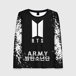 Лонгслив женский BTS ARMY, цвет: 3D-принт