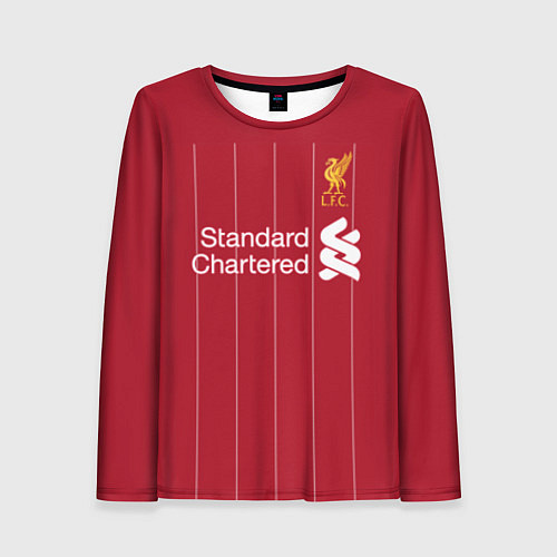 Женский лонгслив FC Liverpool: Shaqiri Home 19-20 / 3D-принт – фото 1