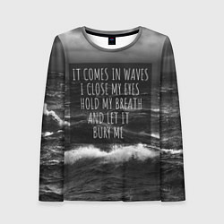 Женский лонгслив Bring Me The Horizon - it comes in waves