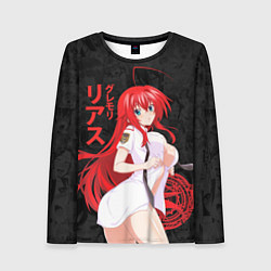 Лонгслив женский DxD RIAS JAPSTYLE, цвет: 3D-принт