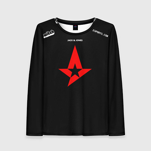 Женский лонгслив Cs Go Astralis jersey / 3D-принт – фото 1