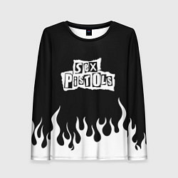 Лонгслив женский Sex Pistols, цвет: 3D-принт