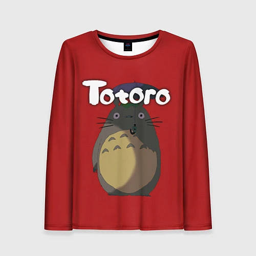 Женский лонгслив Totoro / 3D-принт – фото 1