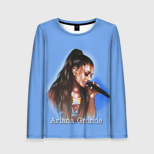 Женский лонгслив Ariana Grande Ариана Гранде / 3D-принт – фото 1