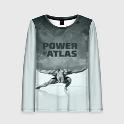 Женский лонгслив Power of the Atlas
