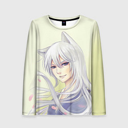 Лонгслив женский Лис Томоэ, цвет: 3D-принт