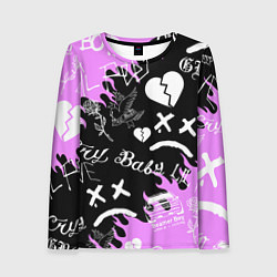 Лонгслив женский LIL PEEP, цвет: 3D-принт