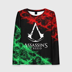 Женский лонгслив Assassin’s Creed: Red & Green