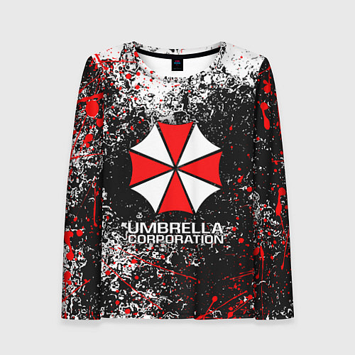 Женский лонгслив UMBRELLA CORP / 3D-принт – фото 1