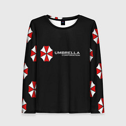 Лонгслив женский Umbrella Corporation, цвет: 3D-принт