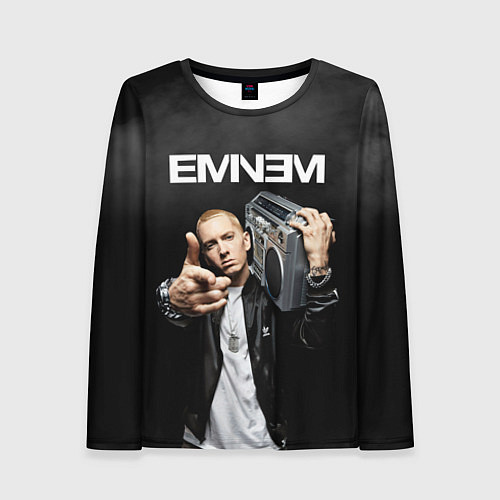 Женский лонгслив EMINEM / 3D-принт – фото 1