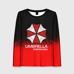 Лонгслив женский UMBRELLA CORP, цвет: 3D-принт