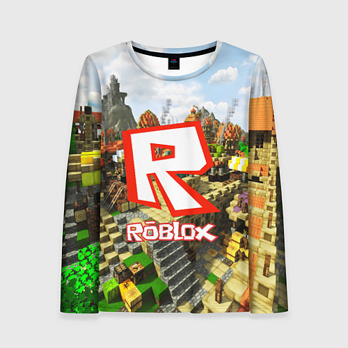 Женский лонгслив ROBLOX / 3D-принт – фото 1