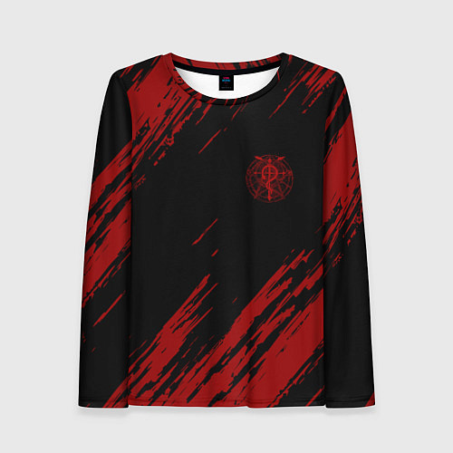 Женский лонгслив Стальной алхимик / 3D-принт – фото 1