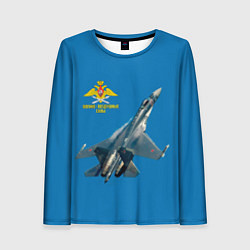 Лонгслив женский ВВС, цвет: 3D-принт