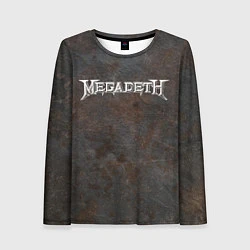 Женский лонгслив Megadeth