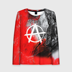 Женский лонгслив АНАРХИЯ