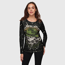 Лонгслив женский Metallica, цвет: 3D-принт — фото 2