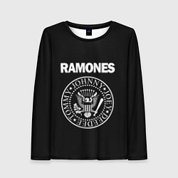 Лонгслив женский RAMONES, цвет: 3D-принт