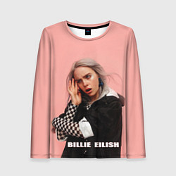 Лонгслив женский Billie Eilish, цвет: 3D-принт