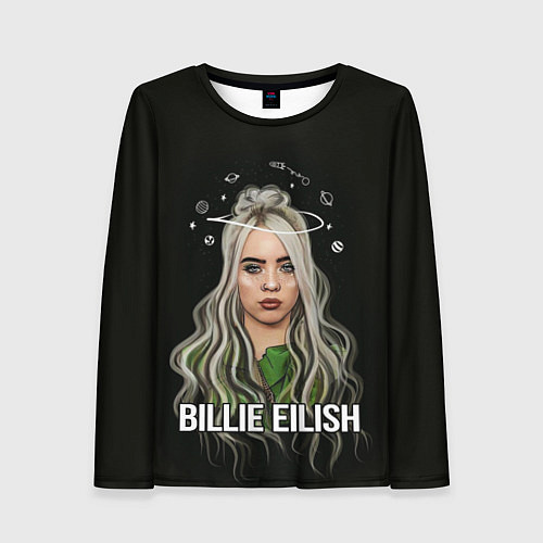 Женский лонгслив BILLIE EILISH / 3D-принт – фото 1