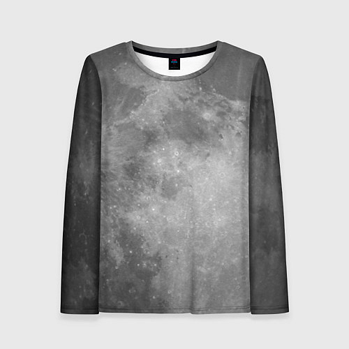 Женский лонгслив ЛУНА / 3D-принт – фото 1