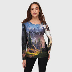 Лонгслив женский Horizon Zero Dawn, цвет: 3D-принт — фото 2