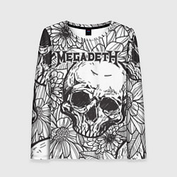 Женский лонгслив Megadeth