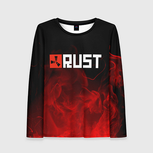 Женский лонгслив RUST / 3D-принт – фото 1