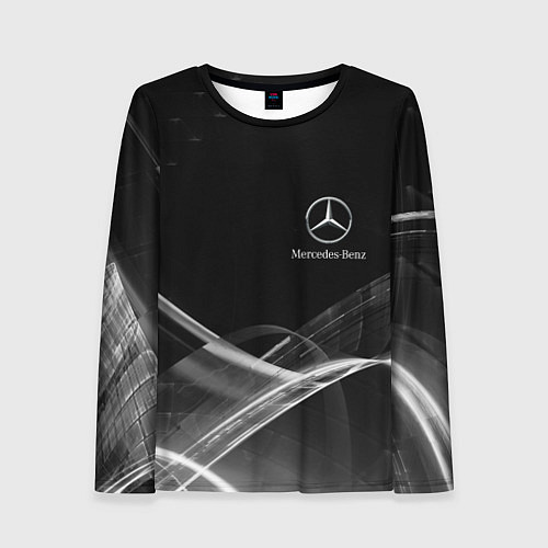 Женский лонгслив MERCEDES / 3D-принт – фото 1